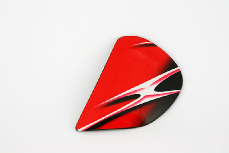 Saj Sidoplattor Randy Replica Röd