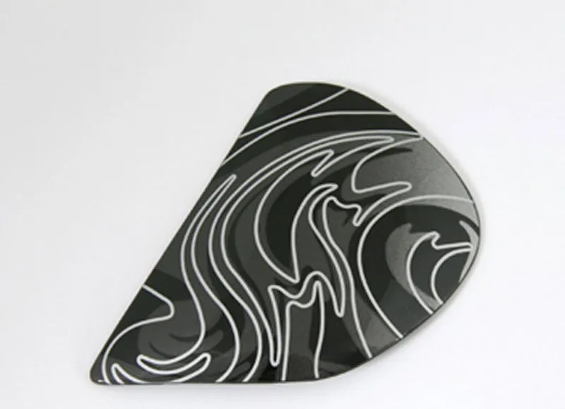 Saj Sidoplattor Camo Svart