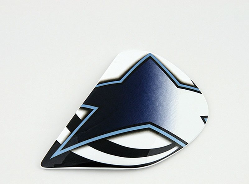 Saj Sidoplattor C Edwards Röd & Blå