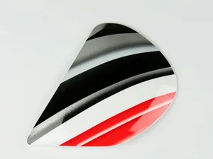 Saj Sidoplattor Dynamic Röd