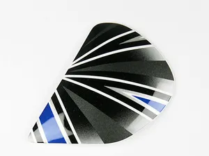 Saj Sidoplattor Hawk Blå