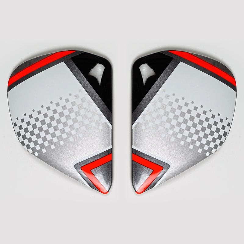 Vas V Sidoplattor Box Röd