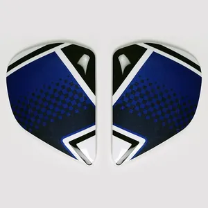 Vas V Sidoplattor Box Blå