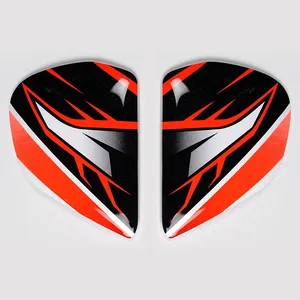 Vas V Sidoplattor Ghost Röd&Blå