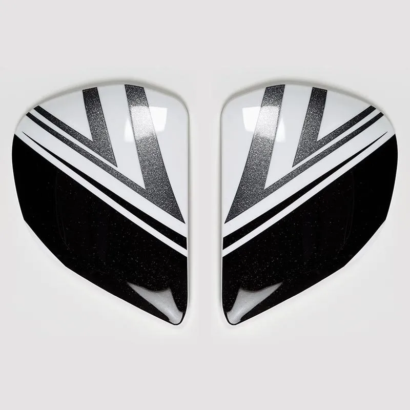 Vas V Sidoplattor Shaped Röd