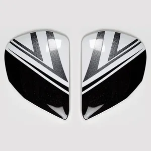 Vas V Sidoplattor Shaped Röd