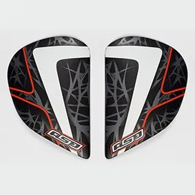 Saj Sidoplattor Sting Röd