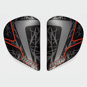 Saj Sidoplattor Sting Frost Röd