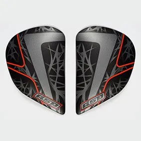 Saj Sidoplattor Sting Frost Röd