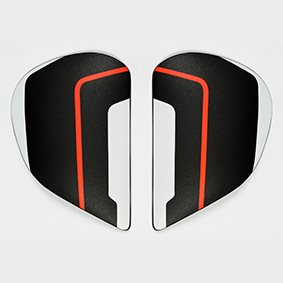 Saj Sidoplattor Line Röd