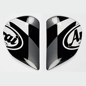 Saj Sidoplattor Mask Svart