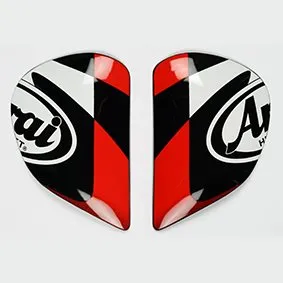 Saj Sidoplattor Mask Röd