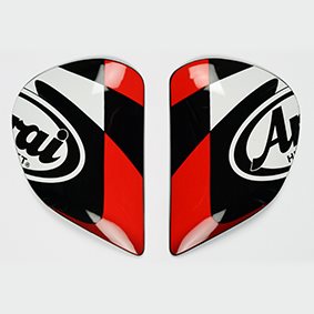 Saj Sidoplattor Mask Röd