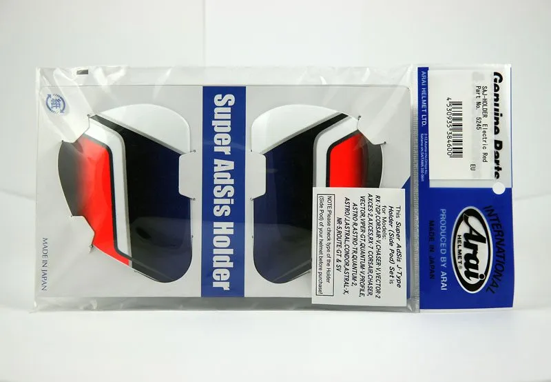 Saj Sidoplattor Electric Röd