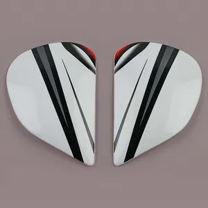 Saj Sidoplattor Vortex Röd