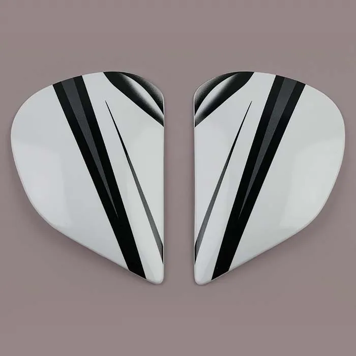 Saj Sidoplattor Vortex Silver