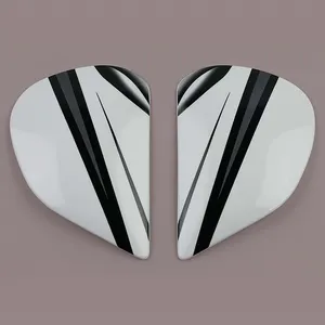 Saj Sidoplattor Vortex Silver