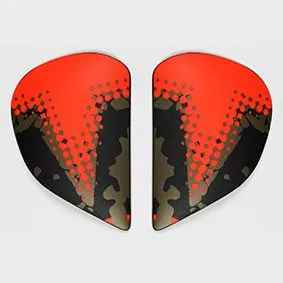 Saj Sidoplattor Comet Röd