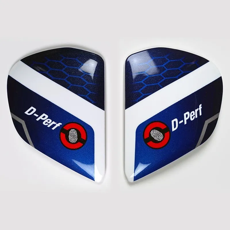 Vas V Sidoplattor Curve Blå