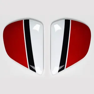 Vas V Sidoplattor Outline Röd