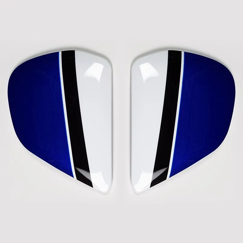 Vas V Sidoplattor Outline Blå