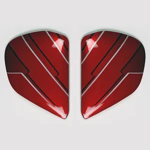 Vas V Sidoplattor Cb Röd/Silver