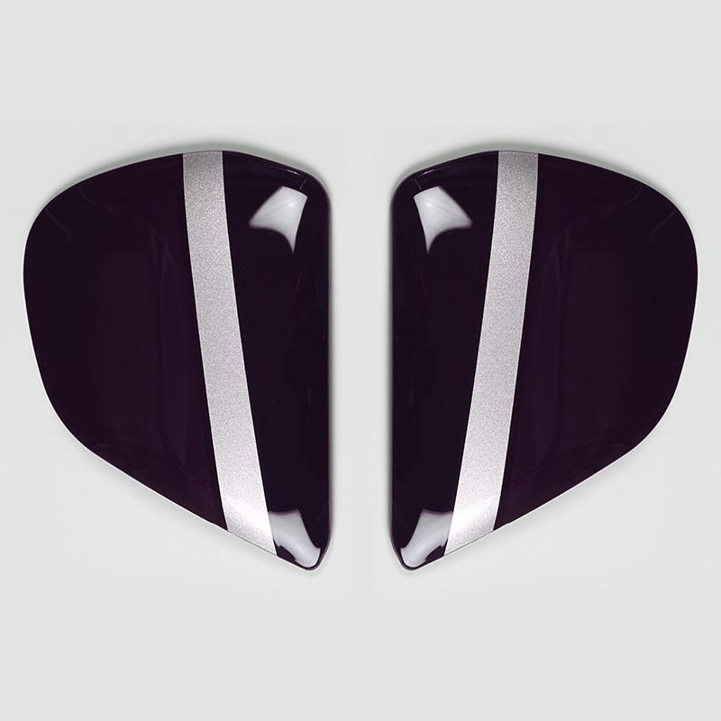 Vas V Sidoplattor Outline Dark Lila