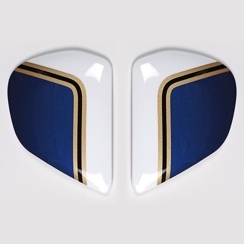 Vas V Sidoplattor Spencer 40th Röd