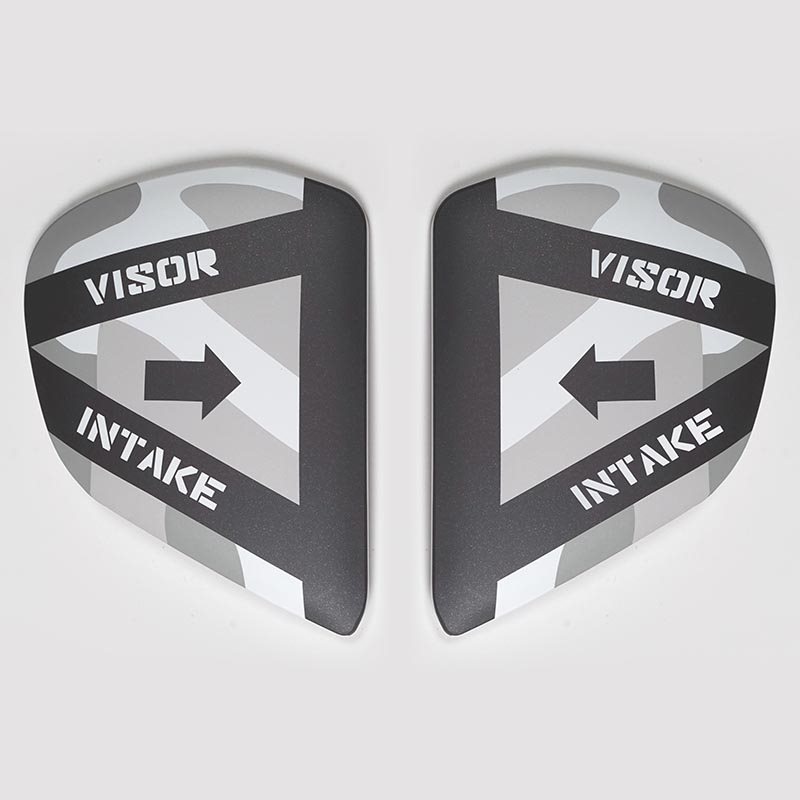 Vas V Sidoplattor Navy Vit