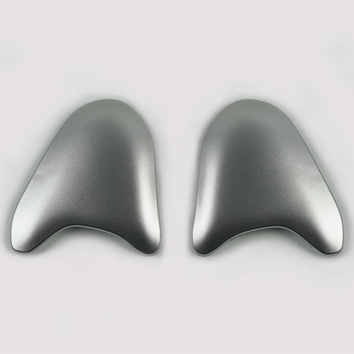 Samz Sidoplattor Aluminum Silver