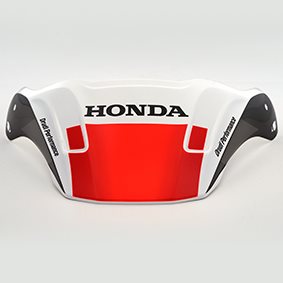 Tx 4 Skärm African Twin Vit&Röd