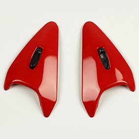 Td Ventil Front Set Italian Racing Röd