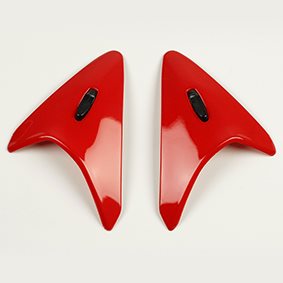 Td Ventil Bakre Set Italian Racing Röd