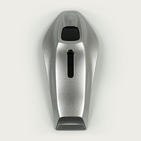 Dual Flow Ventil Aluminium Silver