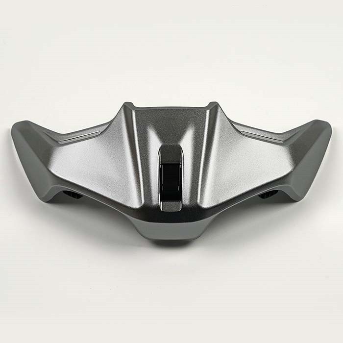 Dual Flow Spoiler Aluminium Silver