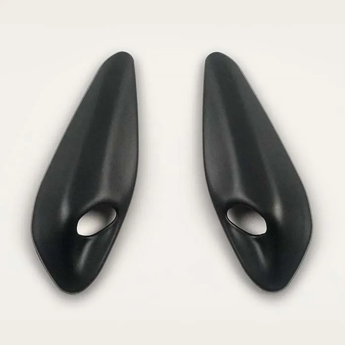 Side Cowl Vent 4 Semi Gloss Svart