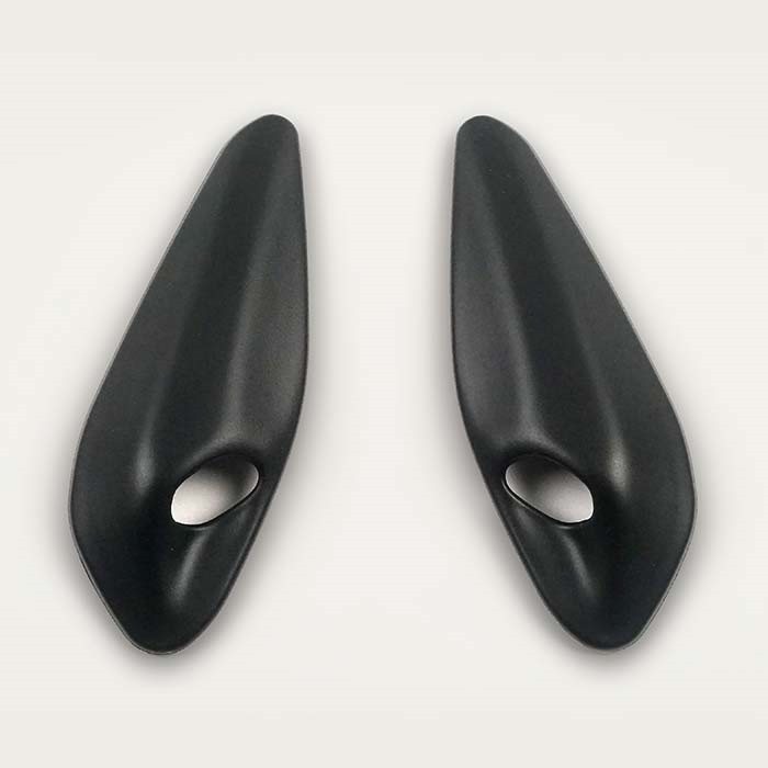 Side Cowl Vent 4 Semi Gloss Svart