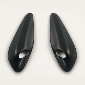 Side Cowl Vent 4 Semi Gloss Svart