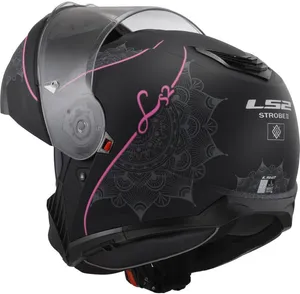 Hjälm Ls2 Ff908 Strobe Ii Lux Matt Svart/Rosa