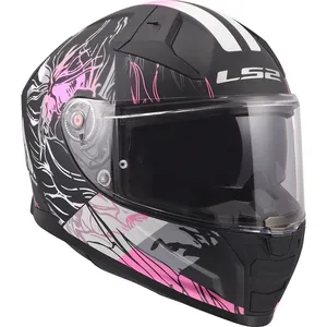 Hjälm Ls2 Ff811 Vector Ii Darflo Svart/Rosa