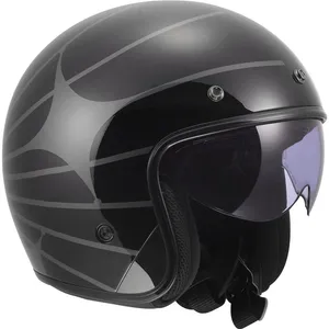 Hjälm Ls2 Of601 Bob Ii Cosmic Svart/Grå