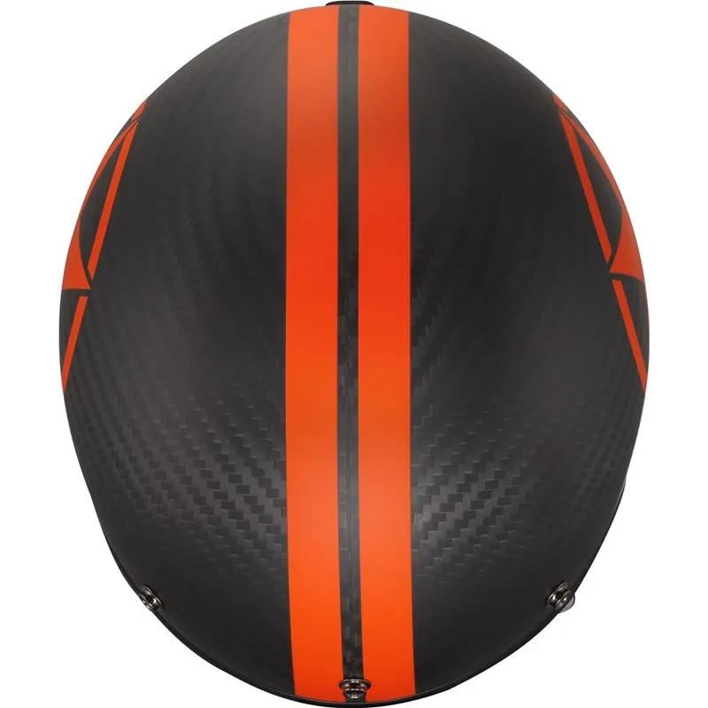 Hjälm Ls2 Of601 Bob Ii Carbon Star Orange