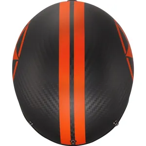 Hjälm Ls2 Of601 Bob Ii Carbon Star Orange
