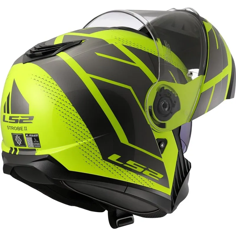 Hjälm Ls2 Ff908 Strobe Ii Code Gul/Grå
