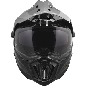 Hjälm Ls2 Mx701 Explorer Carbon Forged Svart