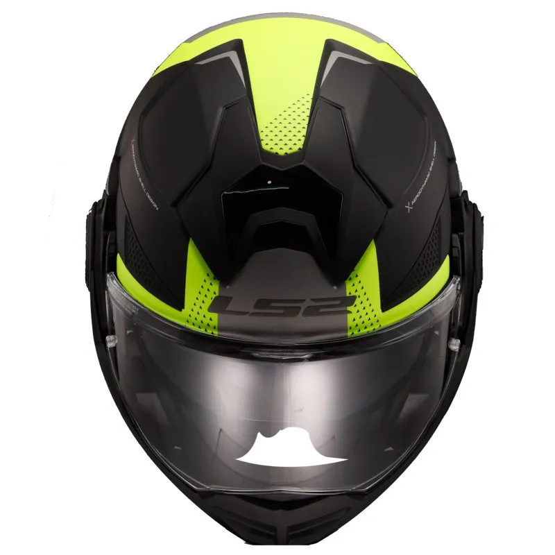 Hjälm Ls2 Ff901 Advant X Oblivion Matt Svart/Gul