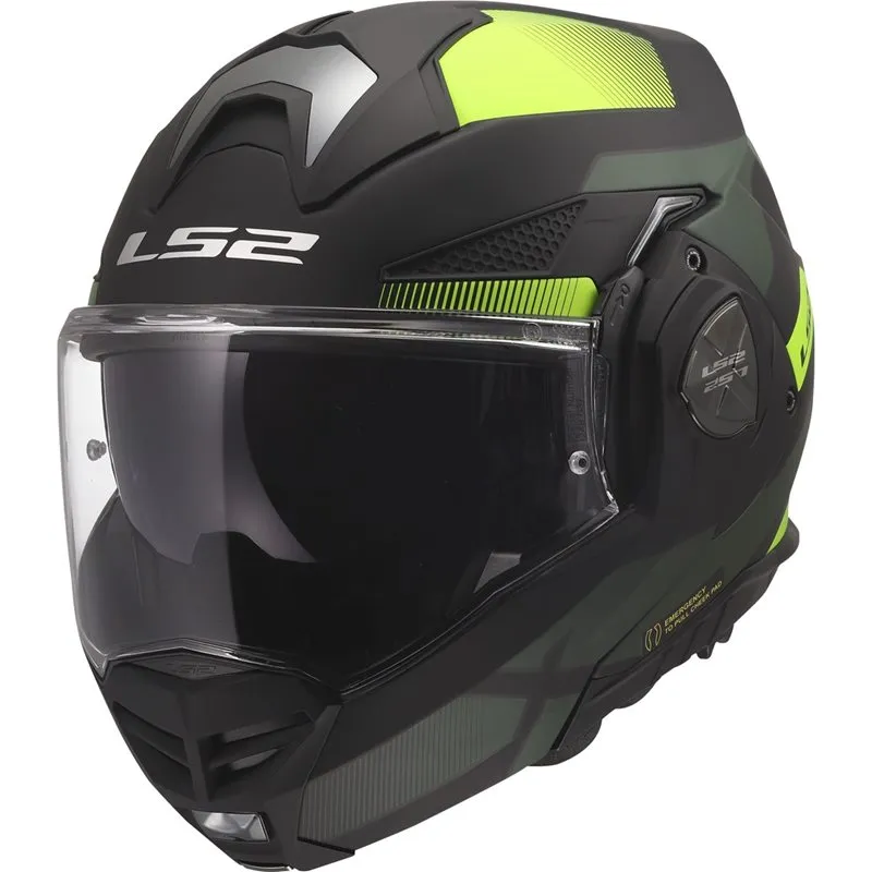 Hjälm Ls2 Ff901 Advant X Nova Svart/Gul