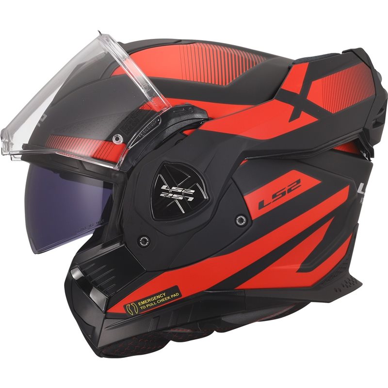 Hjälm Ls2 Ff901 Advant X Nova Svart/Röd