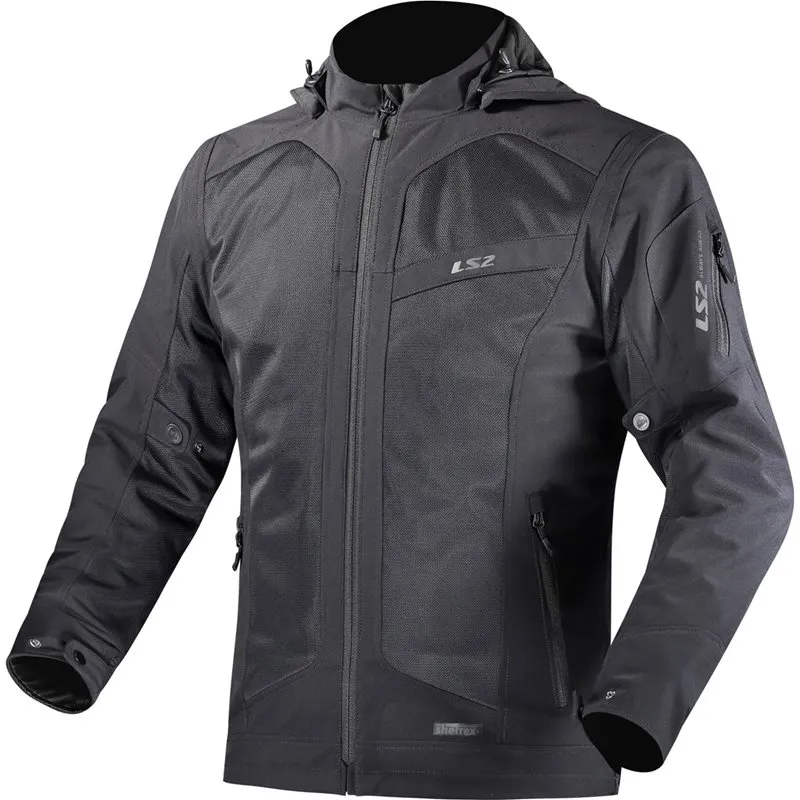 Jacka Ls2 Bolton Air Herr Svart