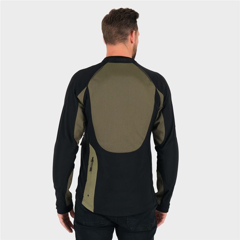 Skyddströja Knox Tor Herr Svart/Grön